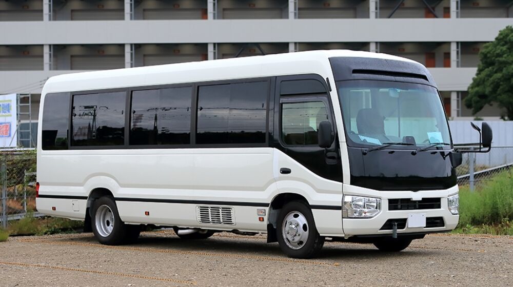 製造スタッフの無料バス