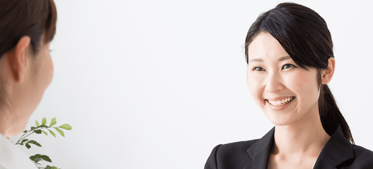 サイトから気になるお仕事に応募のイメージです。