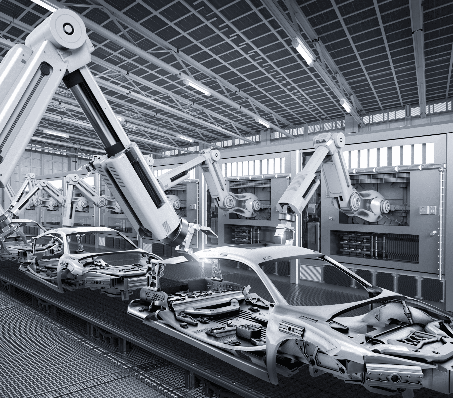 車の組み立てのイメージ